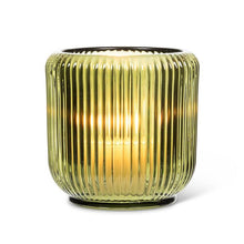 Load image into Gallery viewer, Moss Ribbed Votive - Large