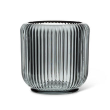 Load image into Gallery viewer, Smoke Ribbed Votive - Large