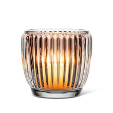 Load image into Gallery viewer, Smoke Ribbed Votive - Small