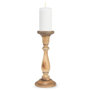 Mangowood Pillar Holder - Large