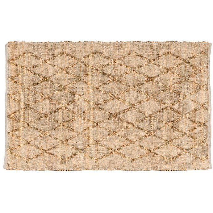 Large Diamond Weave Jute Mat - 36x60