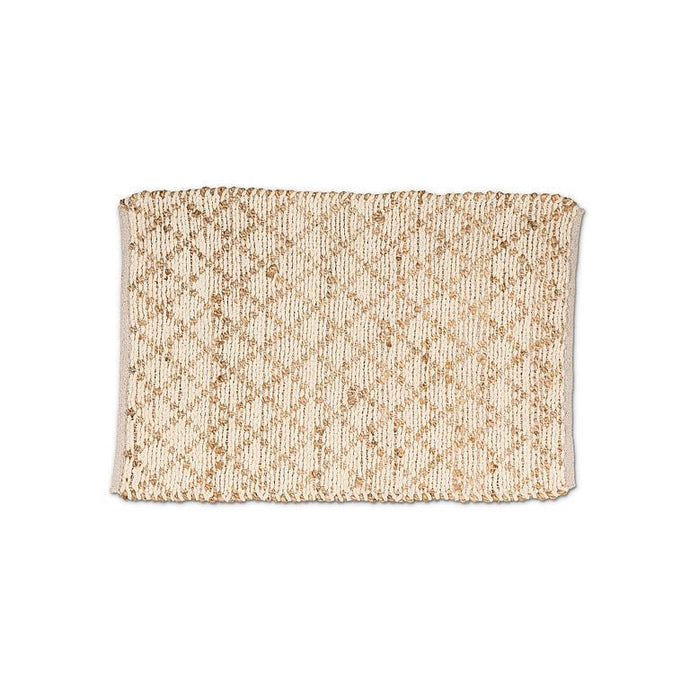 Large Diamond Weave Jute Mat - 20x30