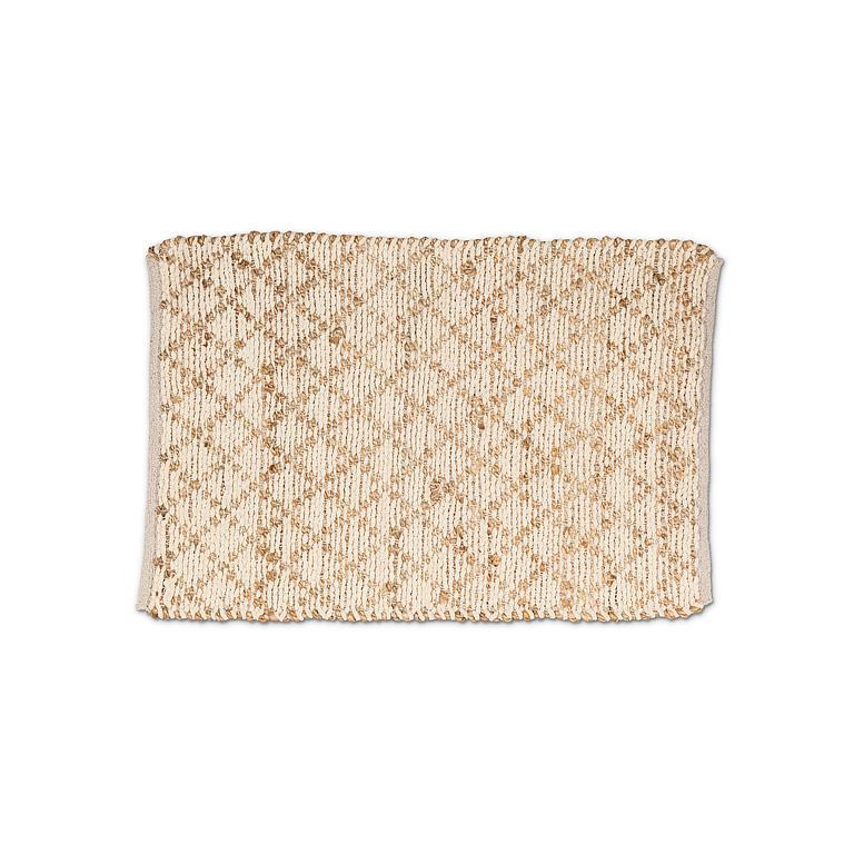 Large Diamond Weave Jute Mat - 20x30
