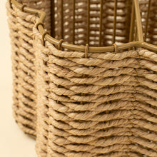 Load image into Gallery viewer, Woven Scalloped Cutlery Holder