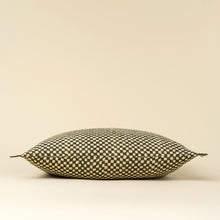 Load image into Gallery viewer, Green Check Linen Pillow - 16x24
