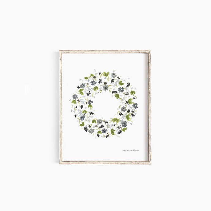 Blue Wreath