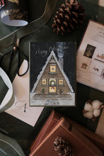 Load image into Gallery viewer, Box of 6 Christmas Cards - Christmas at the Cabin