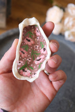 Load image into Gallery viewer, Hand Painted Oyster Shell - Pink Floral