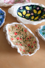 Load image into Gallery viewer, Hand Painted Oyster Shell - Strawberries