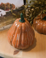 Load image into Gallery viewer, Porcelain Pumpkin - Medium