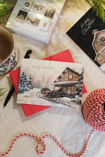 Load image into Gallery viewer, Box of 6 Christmas Cards - A Country Christmas