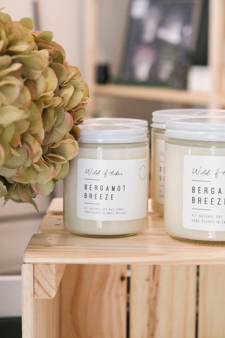 Bergamot Breeze Soy Wax Candle
