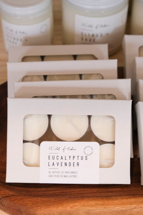 Eucalyptus Lavender Soy Wax Tealights