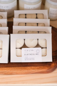 Clothesline Soy Wax Tealights