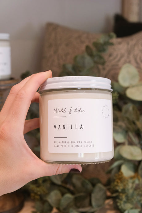 Vanilla Soy Wax Candle