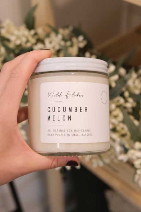 Cucumber Melon Soy Wax Candle