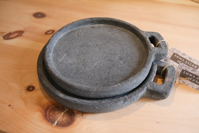 Charcoal Stone Plate