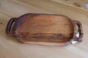 Oval Acacia Serving Tray