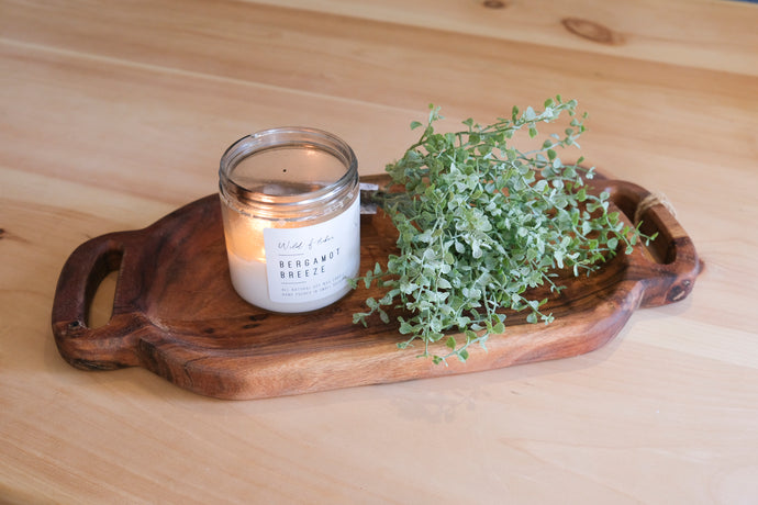 Oval Acacia Serving Tray