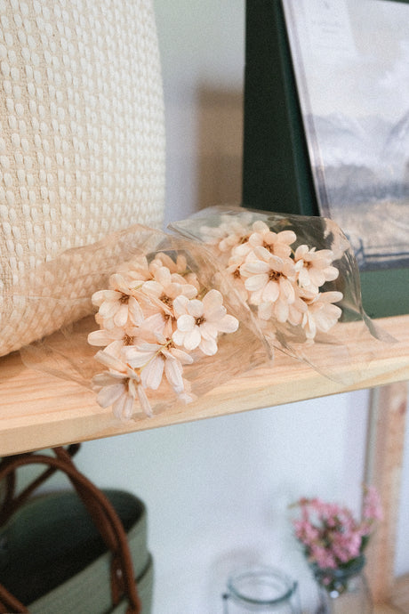 White Wildflowers Bunch