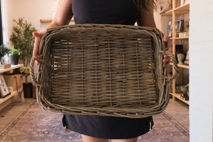 Rectangular Rattan Tray - Medium