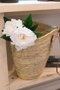 Cream Fresh Touch Peony Stem