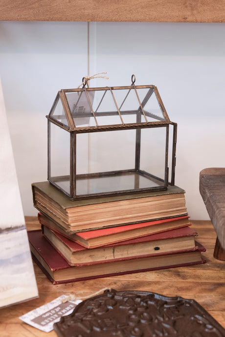 Glass Terrarium House