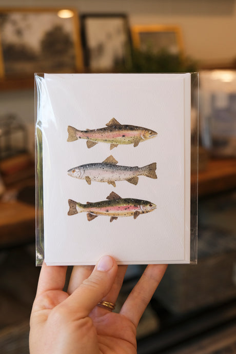 Rainbow Trout Card