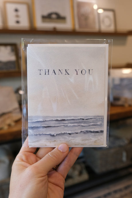 Beach Thank You Card