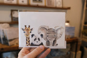 Zoo Animals Card