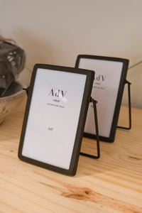 Black Iron Picture Frame