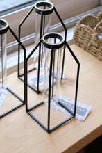 Load image into Gallery viewer, Black Iron Bud Vase