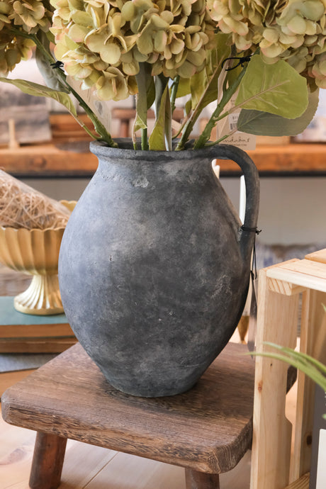 Rhodes Pitcher Vase, Stone
