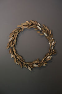 Olive Metal Wreath