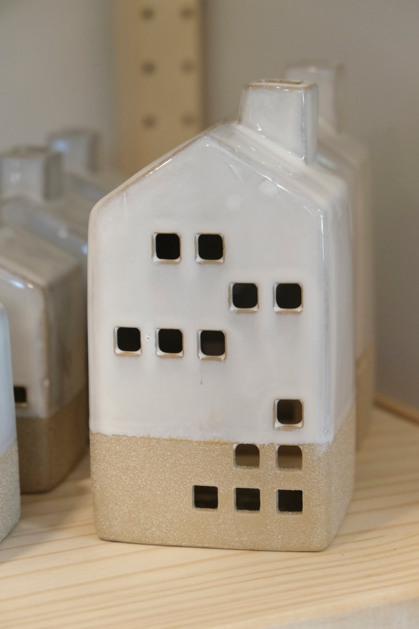 Ceramic Tealight House - Large