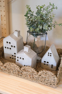 Ceramic Tealight House - Medium