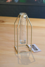 Load image into Gallery viewer, Gold Iron Bud Vase