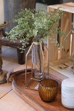 Load image into Gallery viewer, Gold Iron Bud Vase