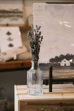 Load image into Gallery viewer, Glass Ribbed Bud Vase