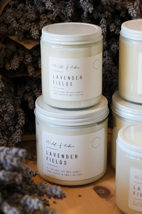 Lavender Fields Soy Wax Candle