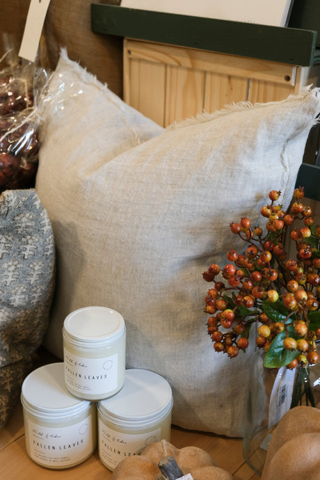 Lina Linen Pillow Chambray - 20x20