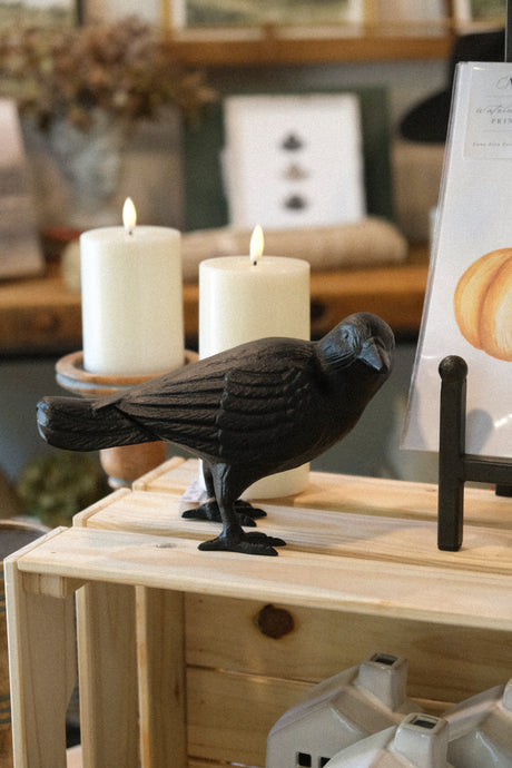 Cast Iron Crow