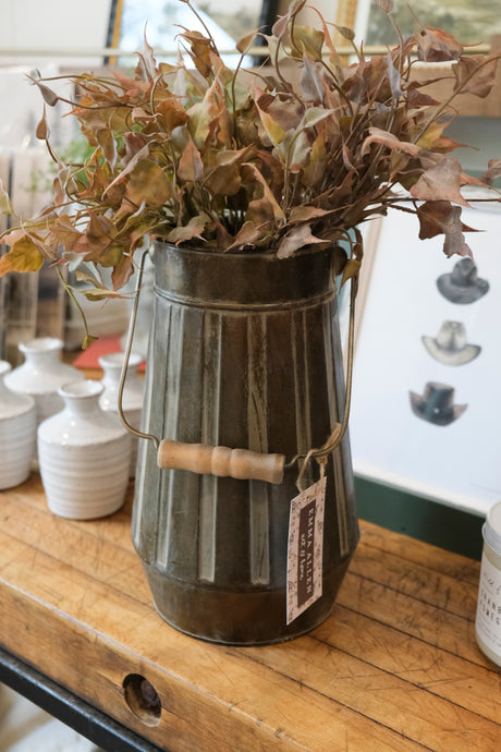 Bronze Vase w/ Handle
