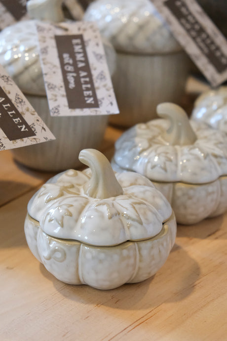 Porcelain Pumpkin Dish