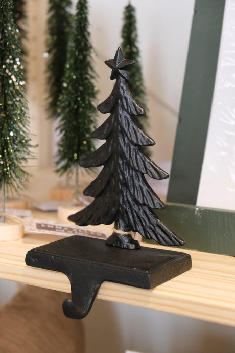 Cast Iron Tree Stocking Holder