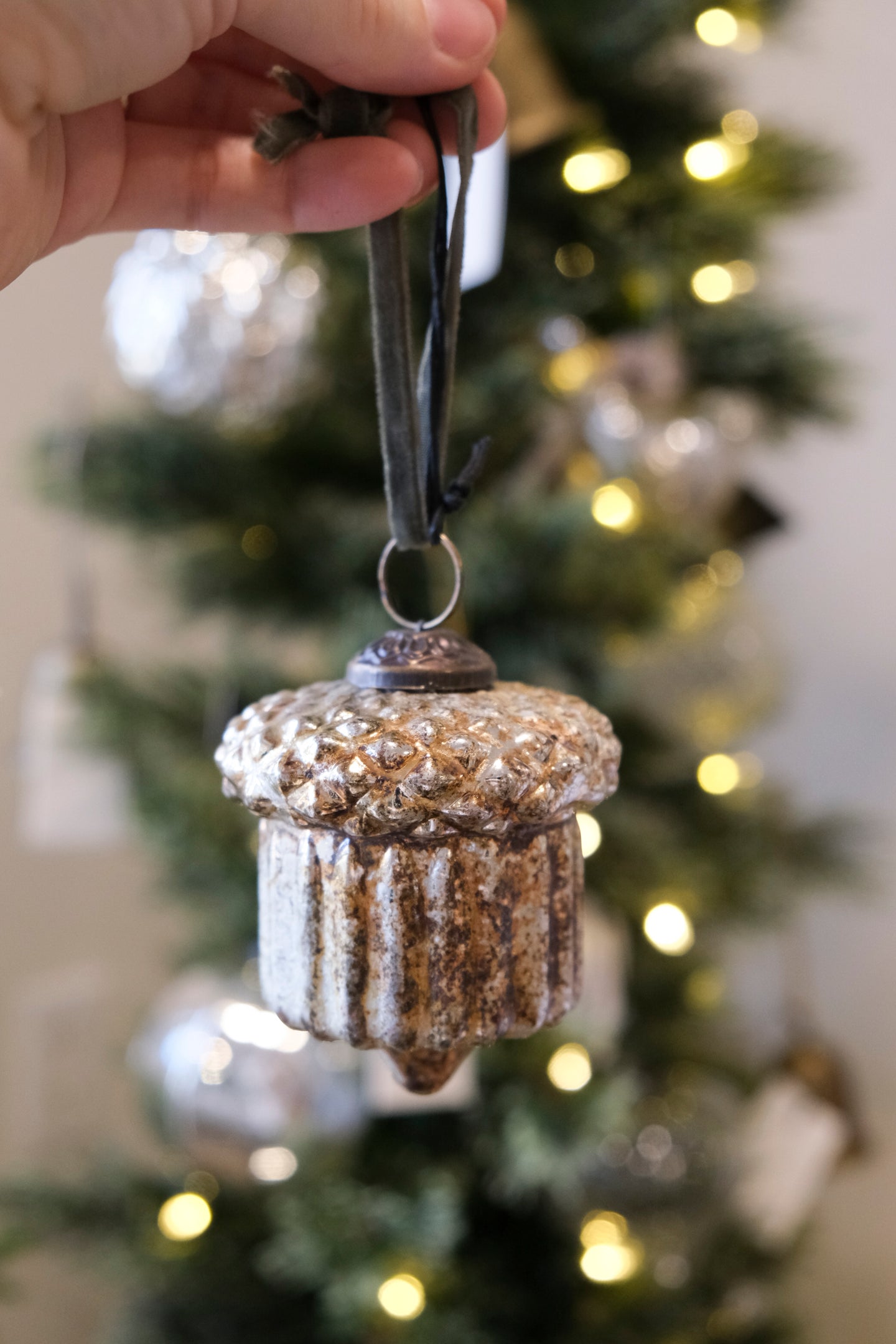 Chandi Acorn Ornament