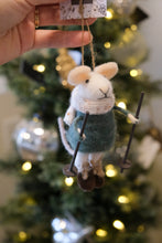 Load image into Gallery viewer, Snowshoe Silas Ornament