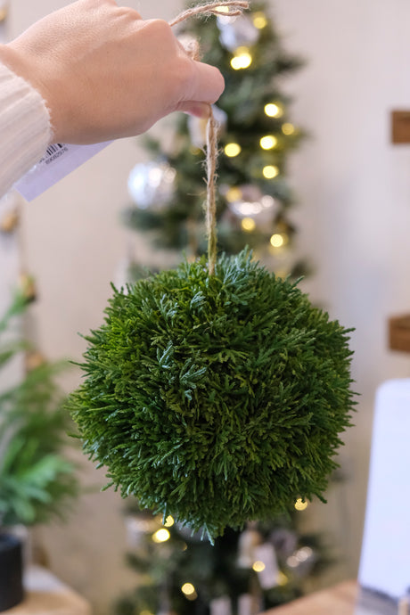 Fresh Touch Cedar Kissing Ball - 7