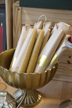 Load image into Gallery viewer, Local Hand-Dipped Beeswax Taper Candles