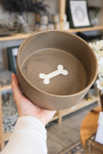 Load image into Gallery viewer, Earth Pottery Pet Bowl - L
